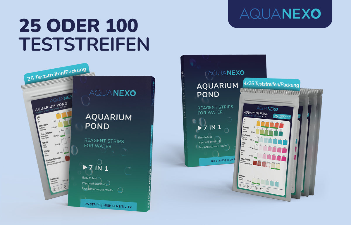 Aquariumwasser Teststreifen Varianten – Aquanexo
