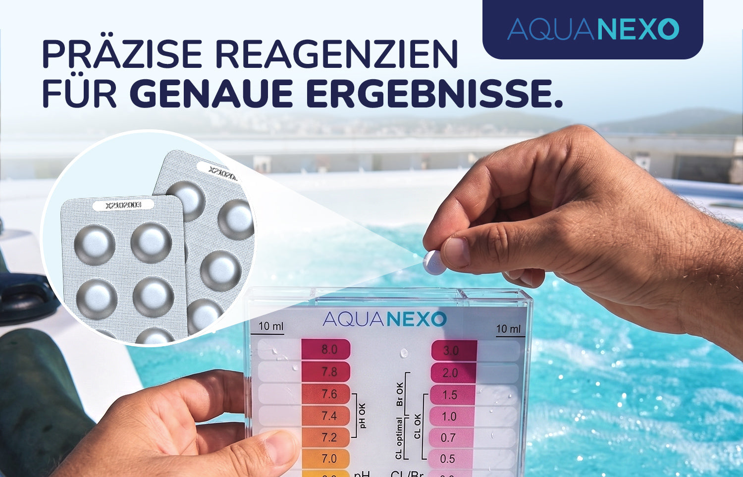 Poolwasser Testtabletten Genaue Ergebnisse – Aquanexo