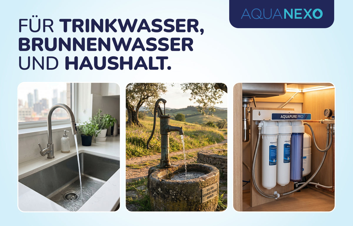 Trinkwasser Einsatzgebiete – Aquanexo