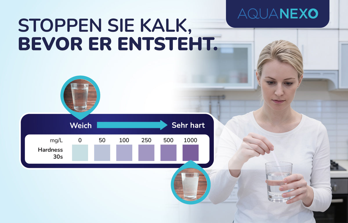 Trinkwasser Kalkgehalt Testen – Aquanexo
