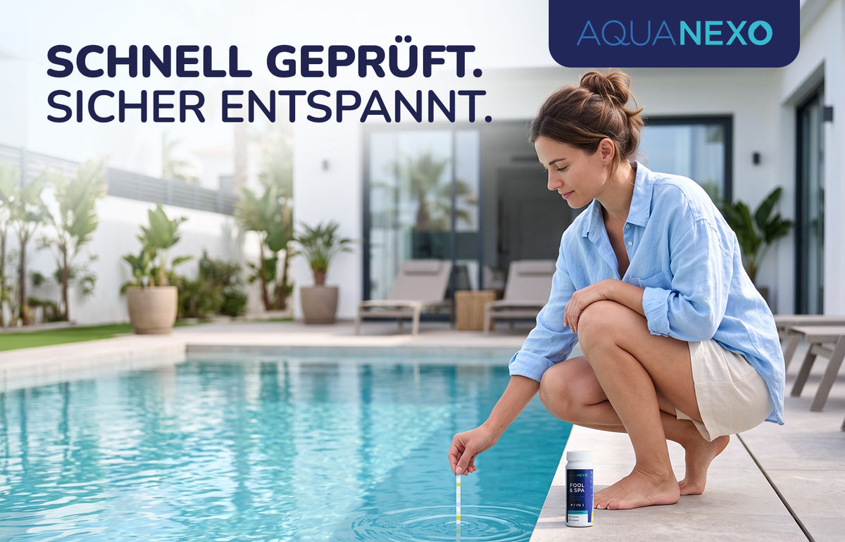 Poolwasser Schnelles Ergebnis – Aquanexo