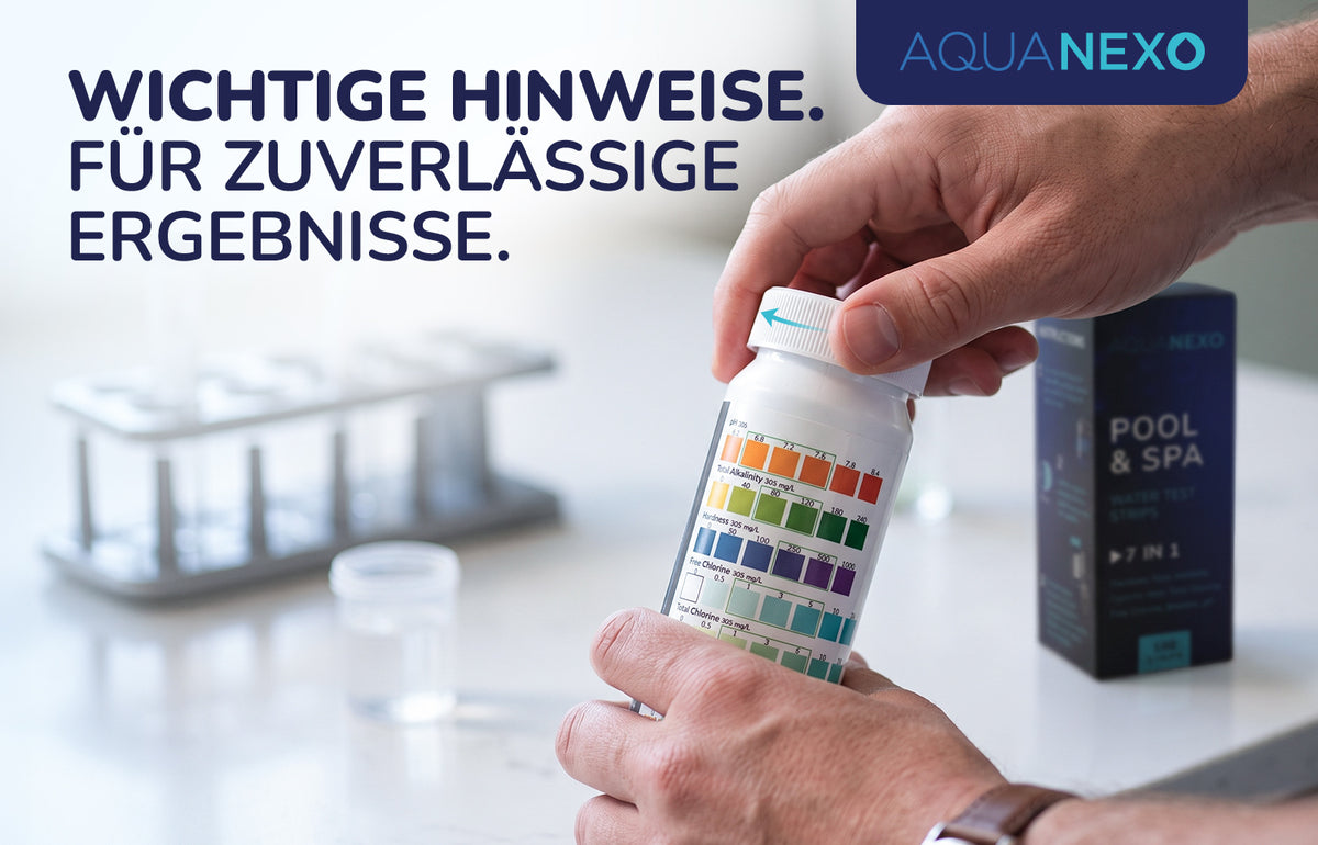Poolwasser Teststreifen Zuverlaessige Ergebnisse – Aquanexo