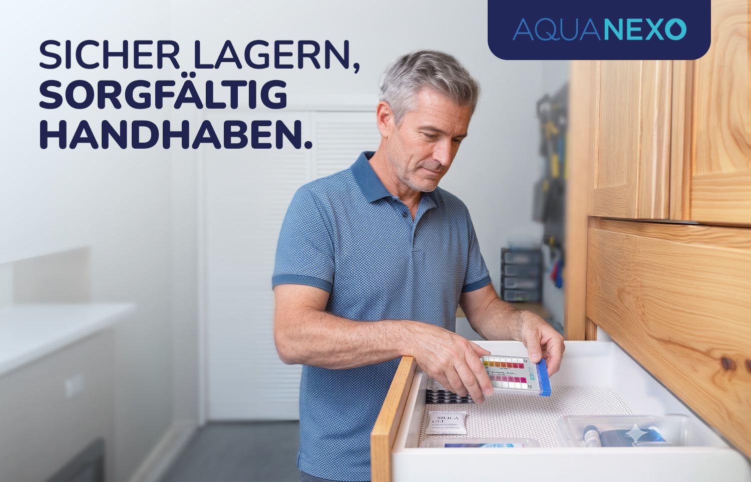 Poolwasser Testtabletten Lagerung – Aquanexo