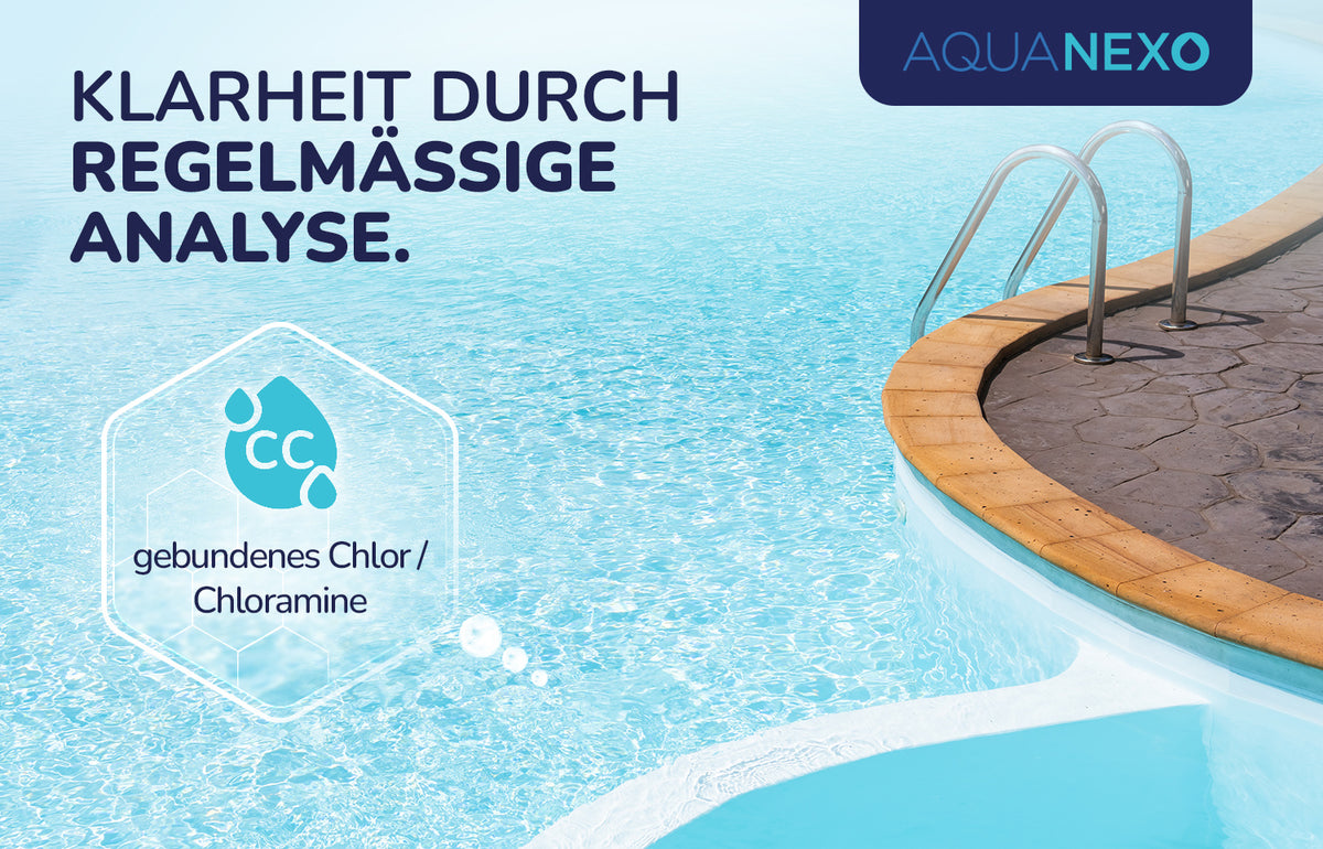 Poolwasser Testtabletten Photometer Gebundenes Chlor – Aquanexo